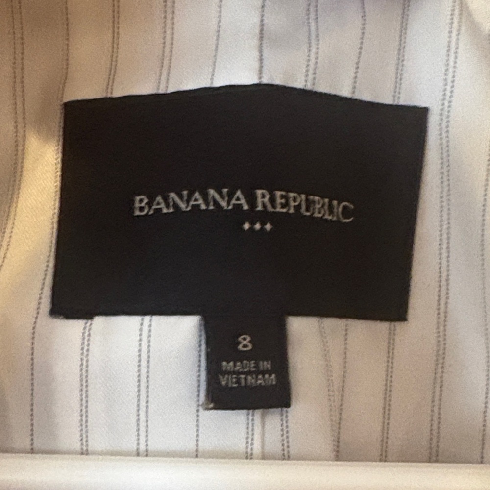 🩶 Banana Republic Tan Blazer - Picture 4 of 13